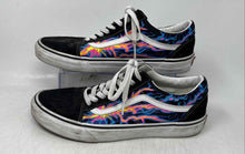 Load image into Gallery viewer, Vans Unisex Off The Wall 751505 Black Purple Yellow Sneakers Shoes Size M9.5 W11