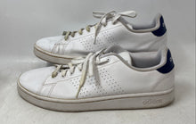 Load image into Gallery viewer, Adidas Mens Advantage F36423 White Lace-Up Low Top Sneaker Shoes Size 13