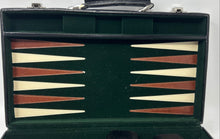 Load image into Gallery viewer, Folding Backgammon Casino Portable Briefcase Traditional Game Set