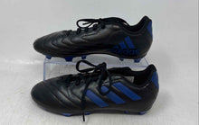 Load image into Gallery viewer, Adidas Boys Goletto VII Firm Ground FV2894 Black Blue Soccer Cleats Size 3