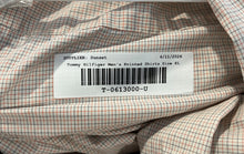 Load image into Gallery viewer, Tommy Hilfiger Mens Beige Check Cotton Short Sleeve Button-Up Shirt Size XL