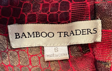 Load image into Gallery viewer, Bamboo Traders Womens Red Bronze Long Sleeve Three-Button Blazer Size Small