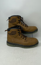 Load image into Gallery viewer, Brahma Mens Combustion 6-Inch Brown Leather Steel Toe Ankle Work Boots Size 12