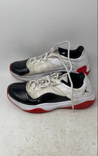 Load image into Gallery viewer, Nike Mens Air Jordan 11 CMFT Low DN4180-102 Black White Red Sneaker Shoes Sz 8.5