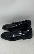 Load image into Gallery viewer, Adolfo Mens Black Leather Round Toe Lace-Up Oxford Dress Shoes Size 10.5