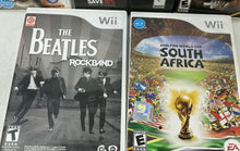 Load image into Gallery viewer, Assorted Wii Mixed Variety Video Play Games Lot Of 7 Pieces Not Tested