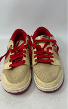 Load image into Gallery viewer, Nike Mens Dunk Low HJ9100-294 Tan Red Low Top Lace-Up Sneaker Shoes Size 9