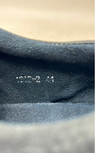 Load image into Gallery viewer, Wall ST Collection Mens Blue Leather Lace-Up Derby Dress Shoes Size 44