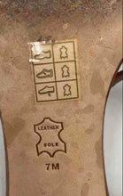Load image into Gallery viewer, Authentic Tory Burch Womens Laurel Brown Gold-Tone Ankle Strap Sandals 7M Worn