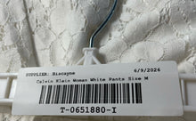 Load image into Gallery viewer, Calvin Klein Womens White Pull On Pockets Elastic Waist Ankle Pants Size M