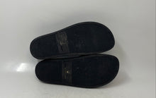 Load image into Gallery viewer, Psycho Bunny Mens Black Embossed Logo Open Toe Slip-On Slide Sandals Size 7