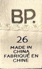 Load image into Gallery viewer, BP. Womens Blue Denim Pockets Stretch Skinny Leg Jeans Size 26 With Tag