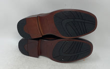 Load image into Gallery viewer, Alpine Swiss Mens Classic S197 Brown Leather Slip-On Loafers Shoes Size 7
