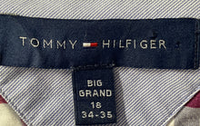 Load image into Gallery viewer, Tommy Hilfiger Mens Multicolor Check Print Long Sleeve Dress Shirt Size 18 34-35
