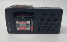 Load image into Gallery viewer, Sony Black Voice Operated Recording Handheld Microcassette Recorder Not Tested