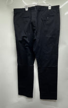 Load image into Gallery viewer, J.Crew Mens Black Flat Front Regular Fit Straight Leg Chino Pants Size W40/L34