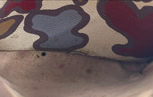 Load image into Gallery viewer, Authentic Tous Womens Multicolor Printed Leather Crossbody Bag Stained