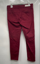 Load image into Gallery viewer, Calvin Klein Womens Red Denim Medium Wash Regular Fit Skinny Leg Jeans Size 8