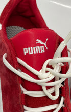 Load image into Gallery viewer, Puma Mens Red White Black Low Top Lace-Up Sneakers Shoes Size 12