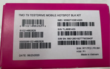 Load image into Gallery viewer, T-Mobile T9 Black Test Drive 4G LTE Mobile Wi-Fi Hotspot Device Kit Not Tested