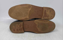 Load image into Gallery viewer, Franco Sarto Womens Yulisa Black Leather Moc Toe Slip-On Loafer Shoes Size 8.5M