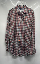Load image into Gallery viewer, Banana Republic Mens Multicolor Plaid Print Slim-Fit Button-Up Shirt Size XL