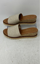 Load image into Gallery viewer, Andre Assous Womens Nessie Beige Slip-On Wedge Heel Espadrille Sandals Size 35