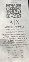 Load image into Gallery viewer, Armani Exchange Mens Black Graphic Print Regular Fit Pullover T-Shirt Size M
