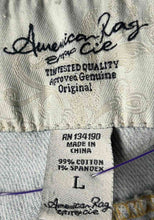 Load image into Gallery viewer, American Rag Cie Womens Blue Denim Light Wash Collared Button Front Vest Size L
