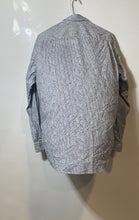 Load image into Gallery viewer, Hugo Boss Mens Light Blue Printed Long Sleeve Relaxed Fit Button-Up Shirt Size S