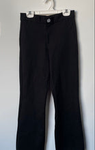 Load image into Gallery viewer, Zara Womens Black Flat Front Slash Pockets Bootcut Leg Dress Pants Size XS