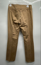 Load image into Gallery viewer, Gap Womens Beige Cotton Flat Front Stretch Straight Leg Trouser Pants Size 4