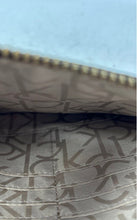 Load image into Gallery viewer, Calvin Klein Womens Brown Signature Print Zipper Wristlet Wallet