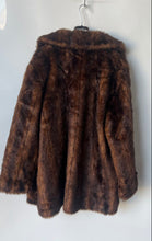 Load image into Gallery viewer, Helena Vera Womens Brown Long Sleeve Collared Open Front Overcoat No Size