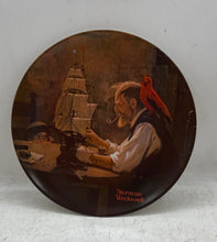 Load image into Gallery viewer, Knowles Norman Rockwell The Ship Builder Limited Edition Collector Plate