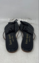 Load image into Gallery viewer, Kate Spade New York Womens Petit Black Bow Slip-On Flip-Flop Sandals Size 9.5