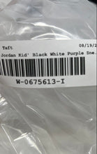 Load image into Gallery viewer, Nike Boys Air Jordan 1 Mid 554725-095 Black White Purple Sneakers Shoes Sz 1.5Y