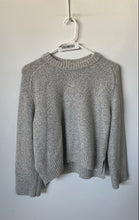 Load image into Gallery viewer, Abercrombie & Fitch Womens Gray Long Sleeve Crew Neck Pullover Sweater Size S