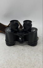 Load image into Gallery viewer, Vintage Focal Black Wide Angle Field 10° 7x35 Coated Optics Binoculars W/ Strap