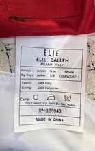 Load image into Gallery viewer, Elie Balleh Boys White Beige Plaid Long Sleeve Notch Lapel Blazer Jacket Sz S/8