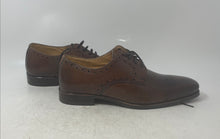Load image into Gallery viewer, Steve Madden Mens Brown Leather Cap Toe Lace-Up Derby Dress Shoes Size 7
