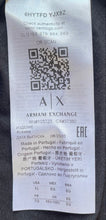 Load image into Gallery viewer, Armani Exchange Mens Black Cotton Short Sleeve Crew Neck Graphic T-Shirt Size XL