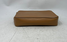 Load image into Gallery viewer, Michael Kors Womens Brown Saffiano Leather Zip Top Jet Set Crossbody Handbag