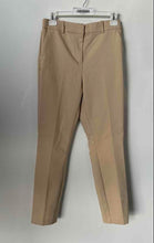 Load image into Gallery viewer, H&M Womens Beige Flat Front Stretch Pockets Straight Leg Dress Pants Size 4