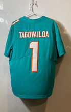 Load image into Gallery viewer, Nike Mens Green Miami Dolphins Tua Tagovailoa #1 NFL Football Jersey Size L