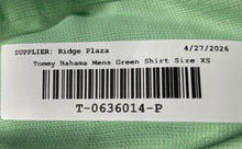 Load image into Gallery viewer, Tommy Bahama Mens Green Short Sleeve Front Chest Pocket Button-Up Shirt Size XS