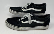 Load image into Gallery viewer, Vans Mens Off The Wall 500714 Black White Lace-Up Low Top Sneaker Shoes Size 11