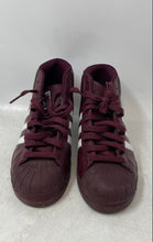 Load image into Gallery viewer, Adidas Mens Pro Model J B39374 Burgundy Lace-Up Sneakers Shoes Size 5.5