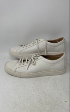 Load image into Gallery viewer, TCG Mens Kennedy White Leather Lace-Up Low Top Sneaker Shoes Size 10