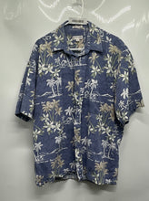 Load image into Gallery viewer, Pierre Cardin Mens Multicolor Floral Print Cotton Button-Up Shirt Size XL